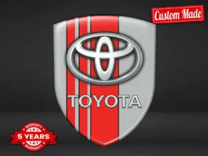 Toyota Adesivi Paraurti Personalizzati Max Pro Durevoli